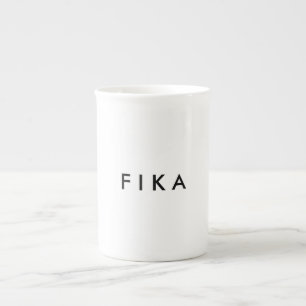 Tasse En Porcelaine F I K A Bone China Mug