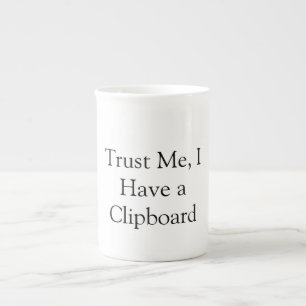 Tasse En Porcelaine Fais-moi confiance, j'ai un Presse-papiers