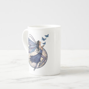 Tasse En Porcelaine Fée Bleu de Minuit