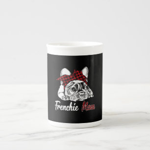 Tasse En Porcelaine Femme Frenchie Mom Buldog Lover Cadeau