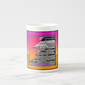 Tasse En Porcelaine Figure d'urgence