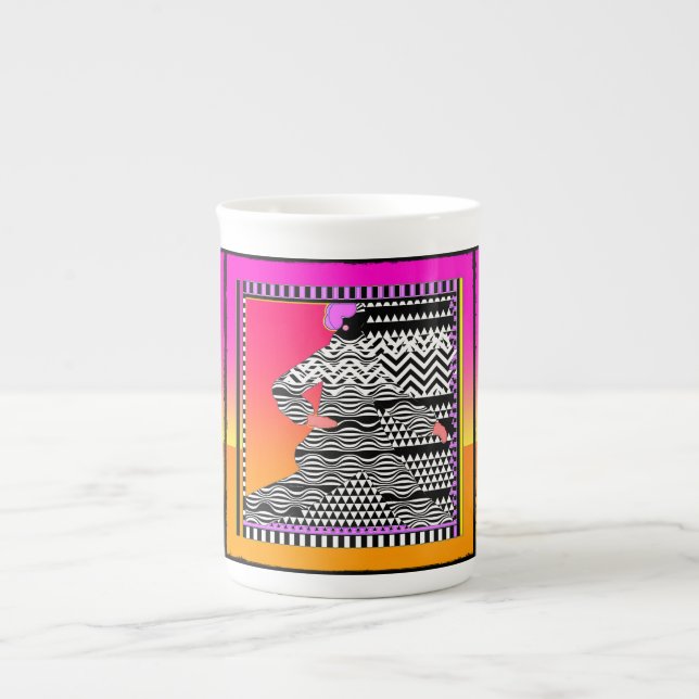 Tasse En Porcelaine Figure d'urgence (Devant)