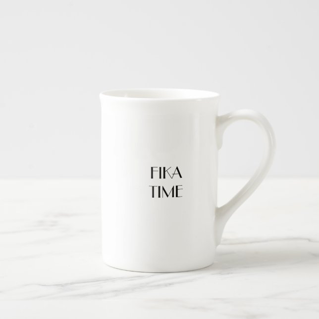Tasse En Porcelaine FIKA TIME Mug #FIKA #FIKAGRANDE Coffee Mug (Droite)