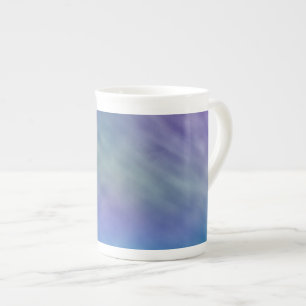 Tasse En Porcelaine Fond de ciel profond aux couleurs de l'arc-en-ciel