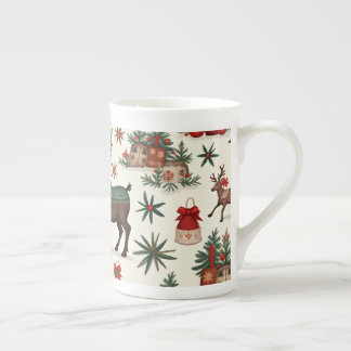 Tasse En Porcelaine Fouet de Noël