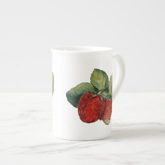 Tasse En Porcelaine Fraises vintages