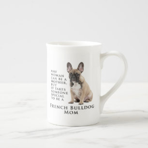 Tasse En Porcelaine Frenchie Mom Bone China Mug