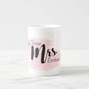 Tasse En Porcelaine Future Mme Mug - rose