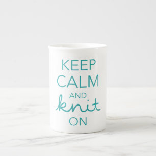 Tasse En Porcelaine Gardez le calme et allumez-le