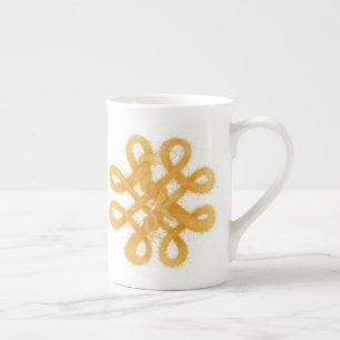 Tasse En Porcelaine GOLD CELTIC KNOT Bone China Mug