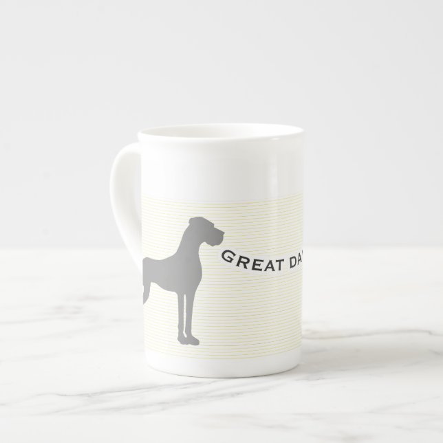 Tasse En Porcelaine Grand Dane Mug (Devant gauche)