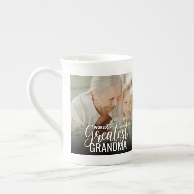 Tasse En Porcelaine Grand-mère des mondes (Gauche)