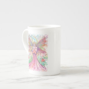 Tasse En Porcelaine Grand Mug Fée Fleur Sauvage