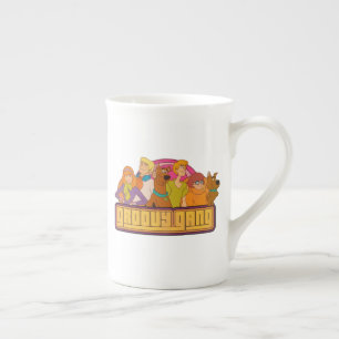 Tasse En Porcelaine Graphique de bande dessinée "de bande super" de