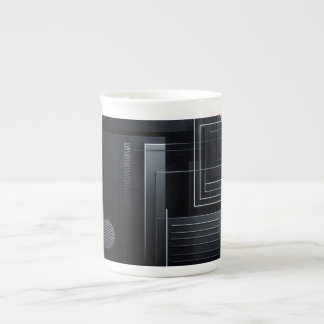 Tasse En Porcelaine Graphisme moderne