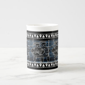 Tasse En Porcelaine Greek Black Figure