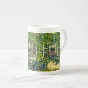 Tasse En Porcelaine Gustav Klimt La Maison de Guardaboschi