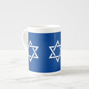 Tasse En Porcelaine Hannukah typographie collage art