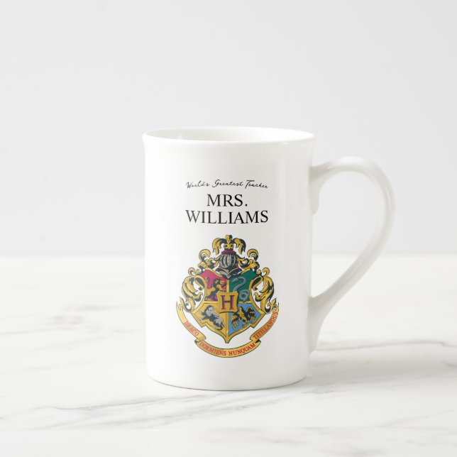 Tasse En Porcelaine Harry Potter | Professeur Cimier de Poudlard Perso (Droite)