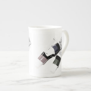 Tasse En Porcelaine Huile d'artistes ou tubes de peinture acrylique