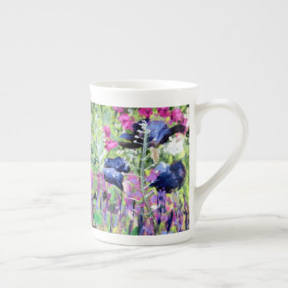 Tasse En Porcelaine Huile de fleurs de Chelsea