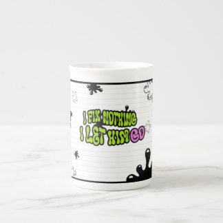 Tasse En Porcelaine I Fix Nothing. I Let Him Go | Bold Minimal Quote M