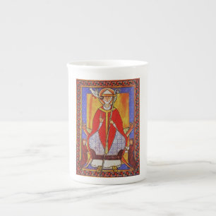 Tasse En Porcelaine Icône médiévale de Saint Grégoire le Grand
