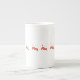 Tasse En Porcelaine Il est temps d'étirer la soupe de couverture de du