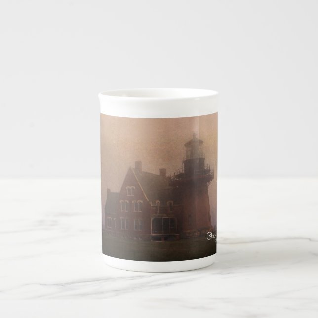 Tasse En Porcelaine Île Block (Devant)