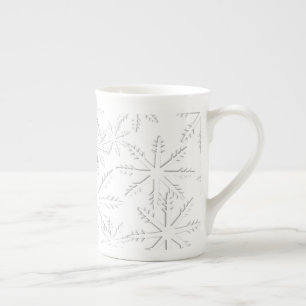 Tasse En Porcelaine Impression de snowflacon