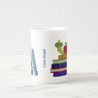 Tasse En Porcelaine J'aime la musique des livres