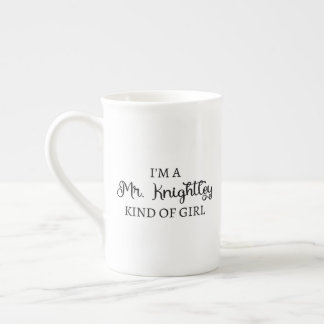 Tasse En Porcelaine Je suis une fille de M. Knightley