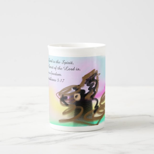 Tasse En Porcelaine Jésus est seigneur (Devant)