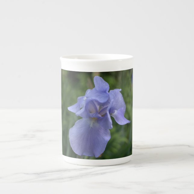 Tasse En Porcelaine Joli bleu Iris os Chine Mug (Devant)