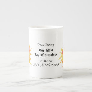 Tasse En Porcelaine Joli Petit Ray Sunshine Sun Cute Personnalisé