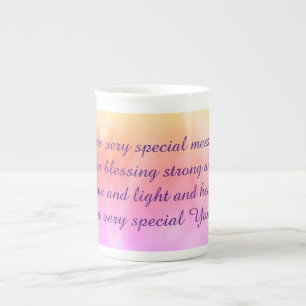 Tasse En Porcelaine Joli Poème Obtenir Bien