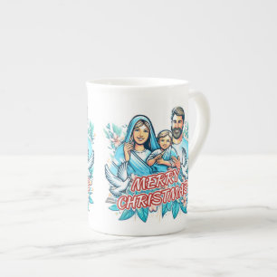 Tasse En Porcelaine Joyeux Noël