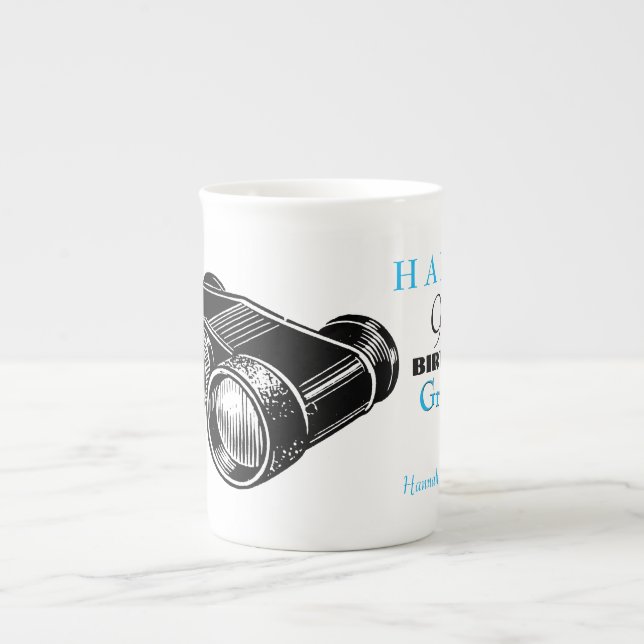 Tasse En Porcelaine Jumelles vintages 90e anniversaire Mug personnalis (Devant)