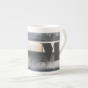 Tasse En Porcelaine La terre et fumée I du monogramme  