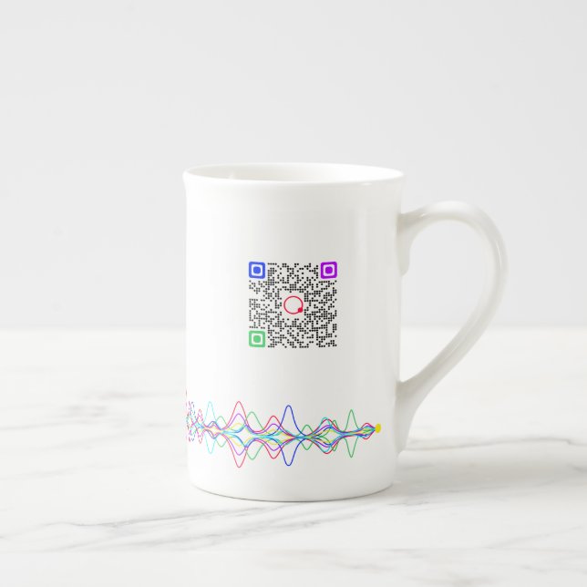 Tasse En Porcelaine L'âge quantique de l'Espresso Mug (Droite)