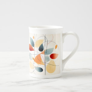 Tasse En Porcelaine L'automne laisse une belle boue de Chine