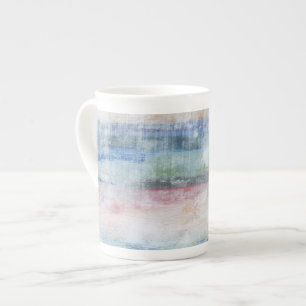 Tasse En Porcelaine Lavage blanc II