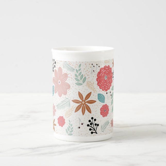 Tasse En Porcelaine Le bâtiment du jardin (Devant)