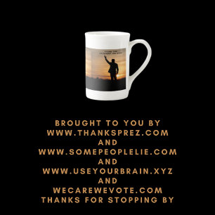 Tasse En Porcelaine Le président Merci Joe Biden