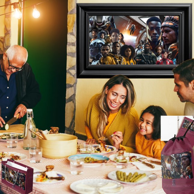 Tasse En Porcelaine L'équipage Sekhmet (Get the full "Sekhmet Starship" collection at  https://bit.ly/BlackFutureZazzle)