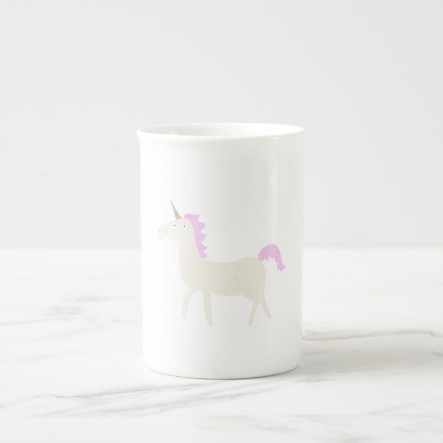 Tasse En Porcelaine licorne (Devant)