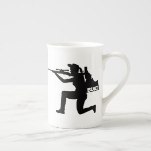 Tasse En Porcelaine L'Idaho Hunress Bone China Mug