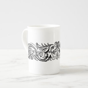 Tasse En Porcelaine Liés Monstres Bone China Mug