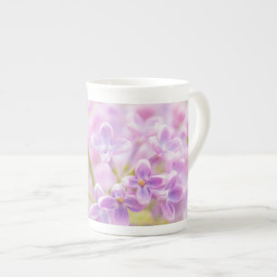 Tasse En Porcelaine Lilac Fleurs Mist