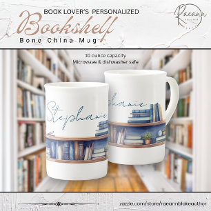 Tasse En Porcelaine Livre personnalisé Bone China Mug